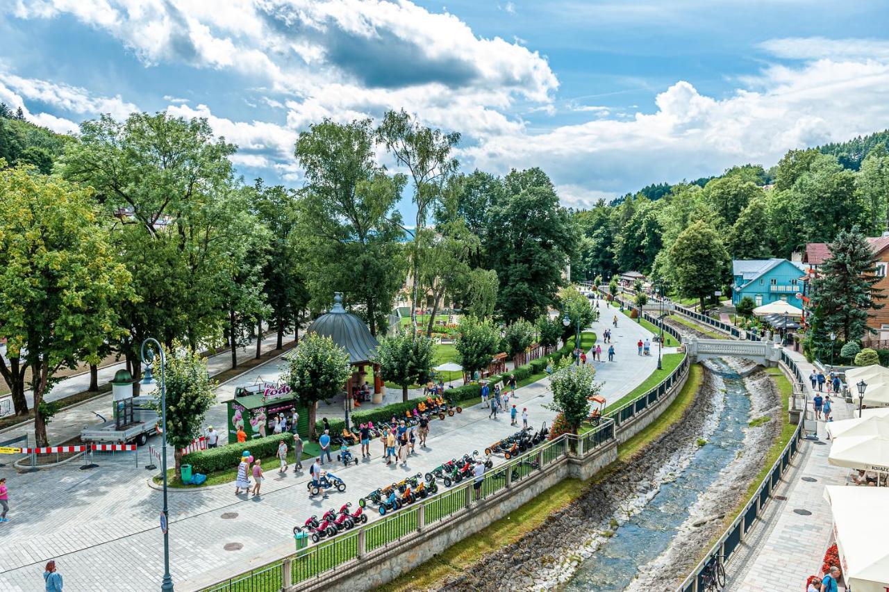 Hotel Willa Tatrzanska Krynica-Zdrój Exterior foto
